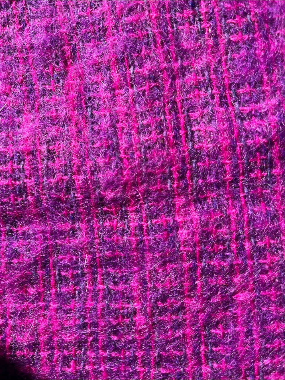 Avoca Handweavers Pure Wool throw from Wicklow, Ireland 65”x57” - Picture 5 of 6